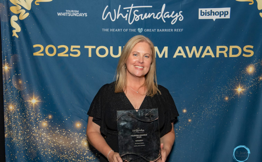 Coral Sea Marina Awarded Gold 2025 Whitsunday Tourism Awards