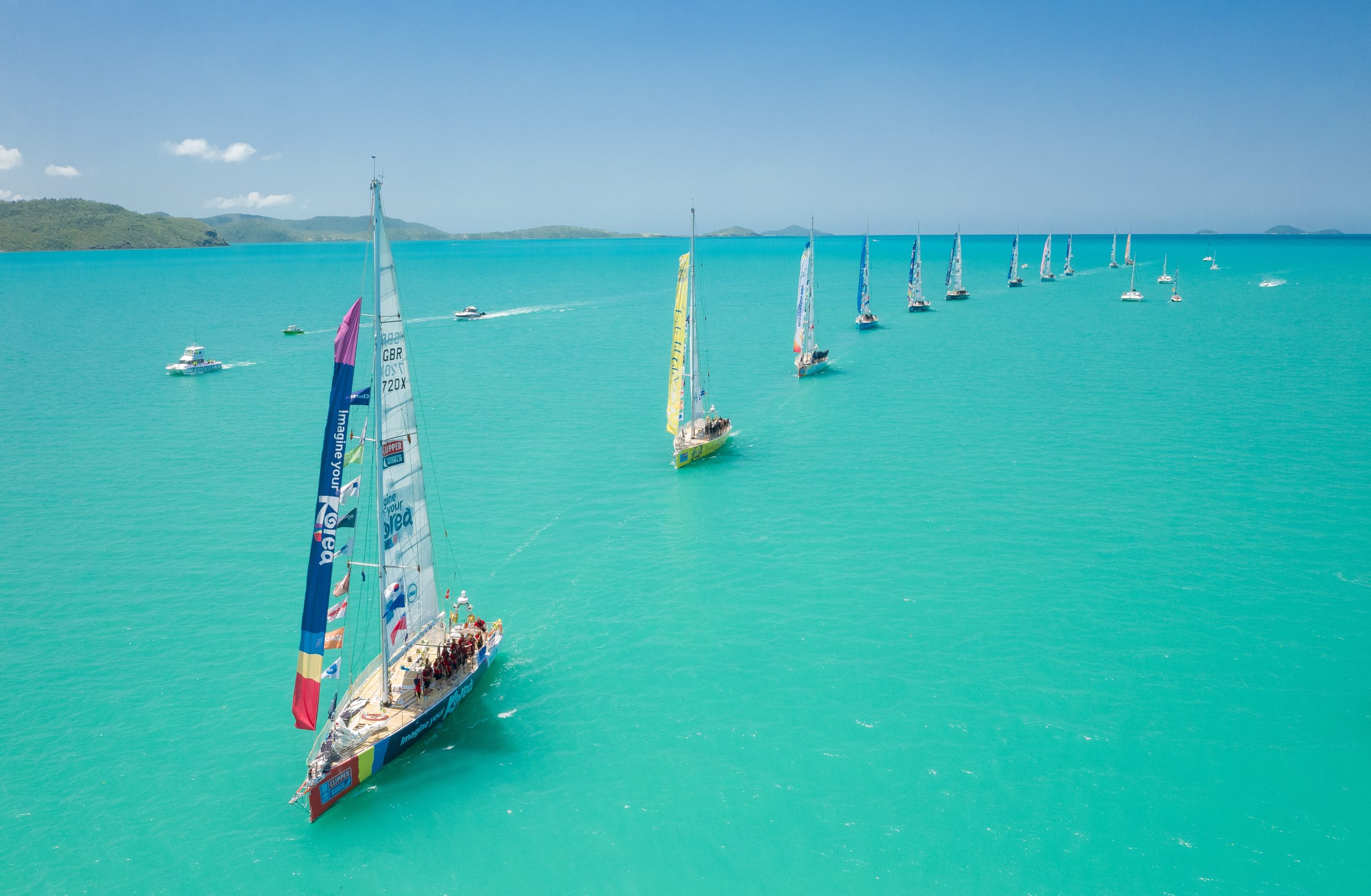 Clipper Race Sets Sail Back to Paradise in the Whitsundays