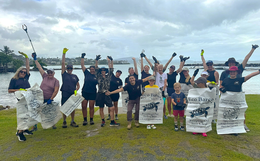 Whitsundays Unite for Clean Up Australia Day – Community Cleans Up Coastline with Over 300kg of Rubbish Removed