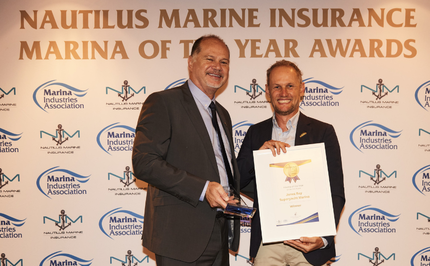 Jones Bay Superyacht Marina Crowned “Marina of the Year”